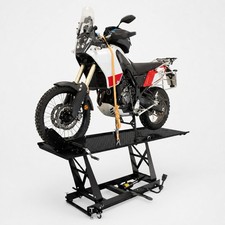 Produktbild - Motorradhebebühne Motorradheber Hebebühne hydraulisch 450 kg Extra-Breit 68 cm