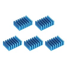 Electronic Radiators Heatsink for MOS GPU IC Chip Blue 30 x 20 x 10 mm 5pcs