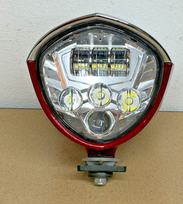 2010-2015 Headlight Victory Cross Roads Bullet Crimson Red Met. Crossroads Assy