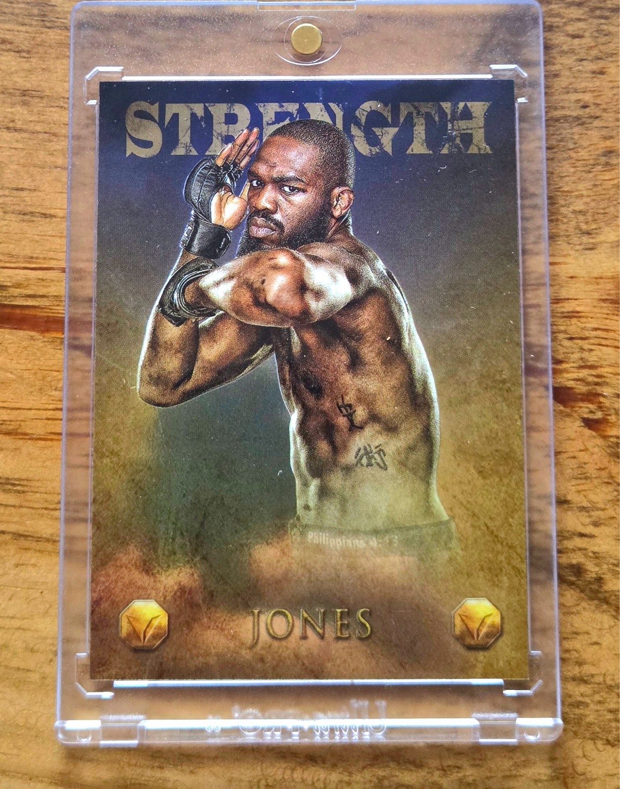 2013 Topps Finest UFC - Jon Jones Valor #V-5 Strength /188
