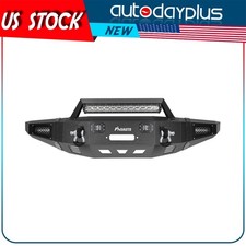 Off Road Front Bumper Wd-ring Winch Plate For 2010-2014 Ford F-150 Svt Raptor