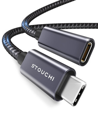 USB C Extension Cable 6FT/1.8M, PSVR2 Extension Cable Type C 3.1 Male to Female 