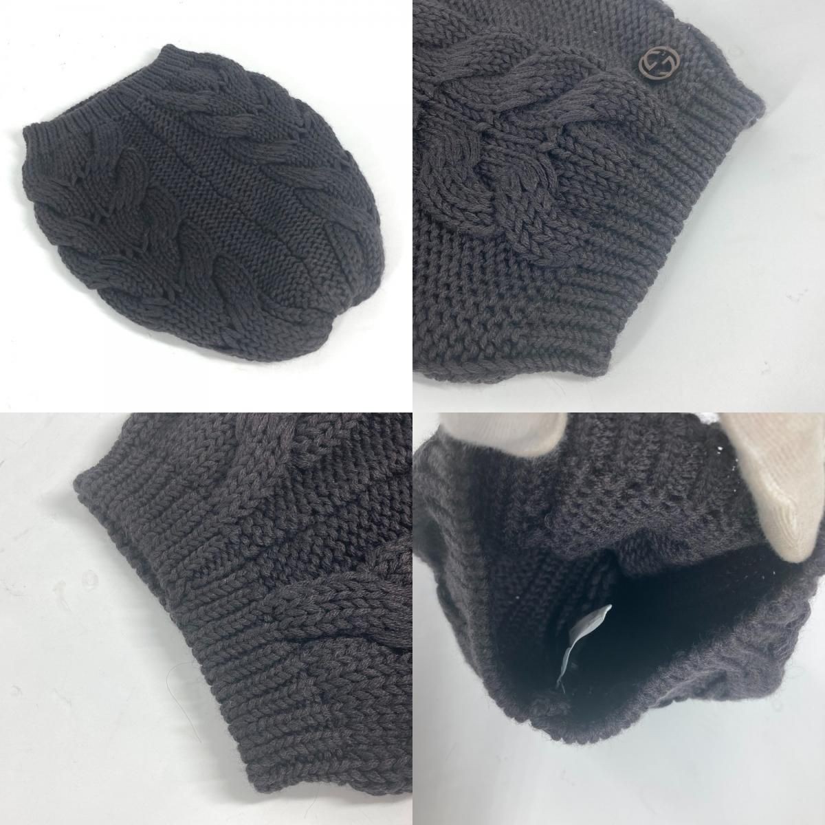 Gucci Knit Hat GG 300052 Wool thumbnail 8