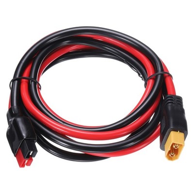 600VDC 3.3FT XT60 Male to Red and Black Plug Connector Cable for RC Battery