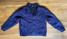 ROTHCO Blue Tactical Concealed Carry, Quilted Lining Jacket MED; w/4 Mag Pockets