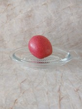 Apfelreibe Glas Vintage 19 cm Obstreibe Gemüsereibe Glasreibe Montessori