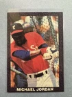 Michael Jordan Baseball Promo Card 1991