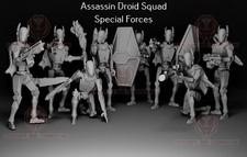 Star Wars Legion Assassin Droid Special Forces Squad - 3D printed
