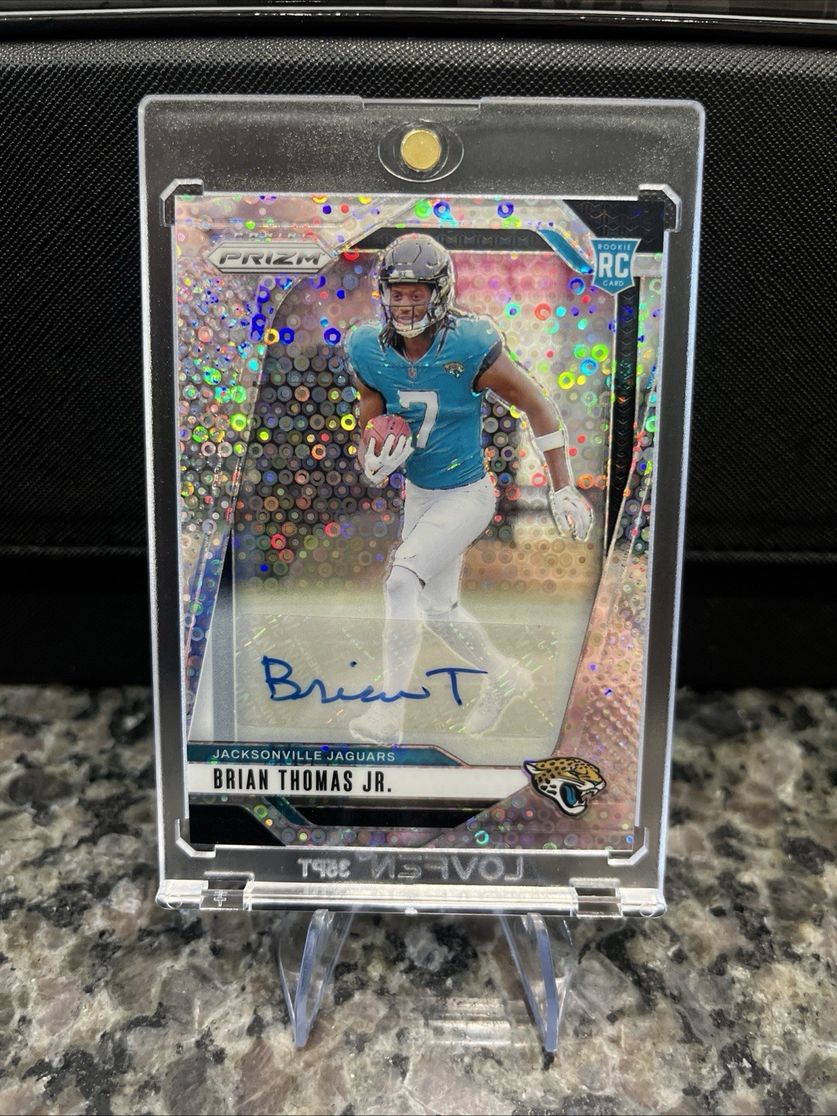 2024 Panini Prizm - Rookies Brian Thomas Jr. #314 No Huddle Auto RC