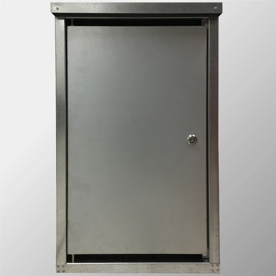 Gasflaschenschrank vollverzinkt 11 kg Gasflaschen o. Rückwand Camping Werkstatt - Bild 2 von 3