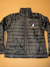 Richmond AFC Ted Lasso Black Full Zip Puffer Jacket. Mens Size M NWT