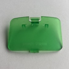 OEM Expansion Pak Cover Lid Door Nintendo 64 N64 Clear Jungle Green Funtastic