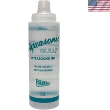 8.5 oz Water-Soluble Ultrasound Gel - Fragrance-Free, Acoustically Correct