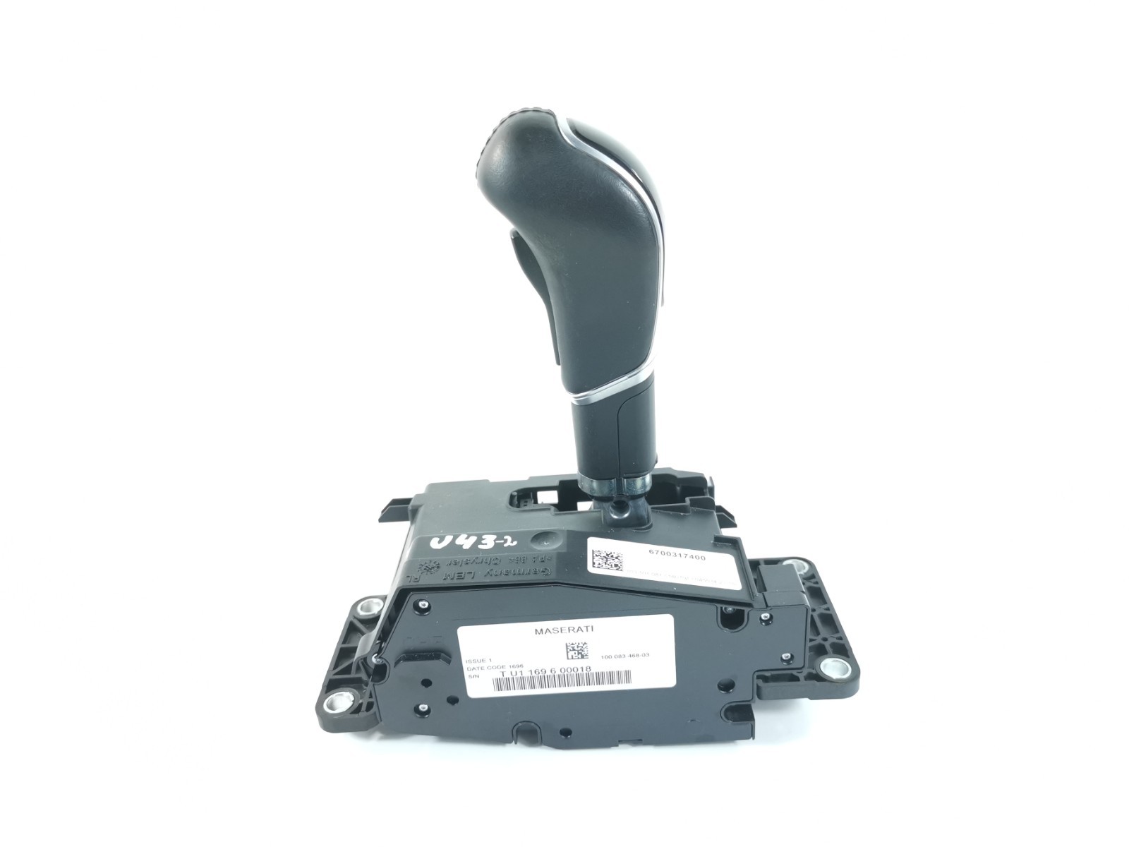 Maserati Ghibli RWD 2017 3.0 L Auto Automatic Gear Shifter Selector Knob OEM