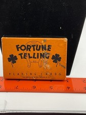 Vintage 1931 Whitman Publishing Fortune Telling Playing Cards 3013 Complete