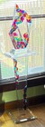 Shlomi Haziza Acrylic "Diana"  Signed Sculpture w/ Matching Pedestal L@@K Rare ! — photo 2