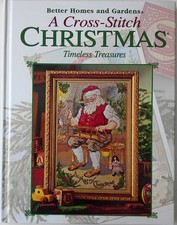 Better Homes and Gardens A Cross Stitch Christmas Timesless Treasures Book