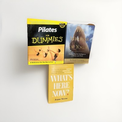 Yoga Pilates Self Actualization Awareness 3 book Bundle