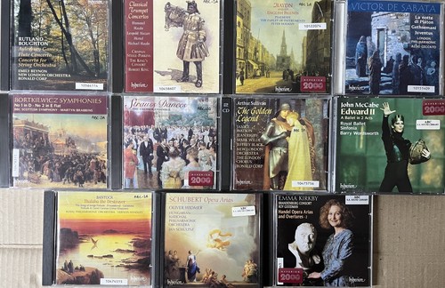 Bulk lot of HYPERION Classical CDs (Mixed Orchestral/Vocal) As Pictured E20 - Imagen 2 de 2