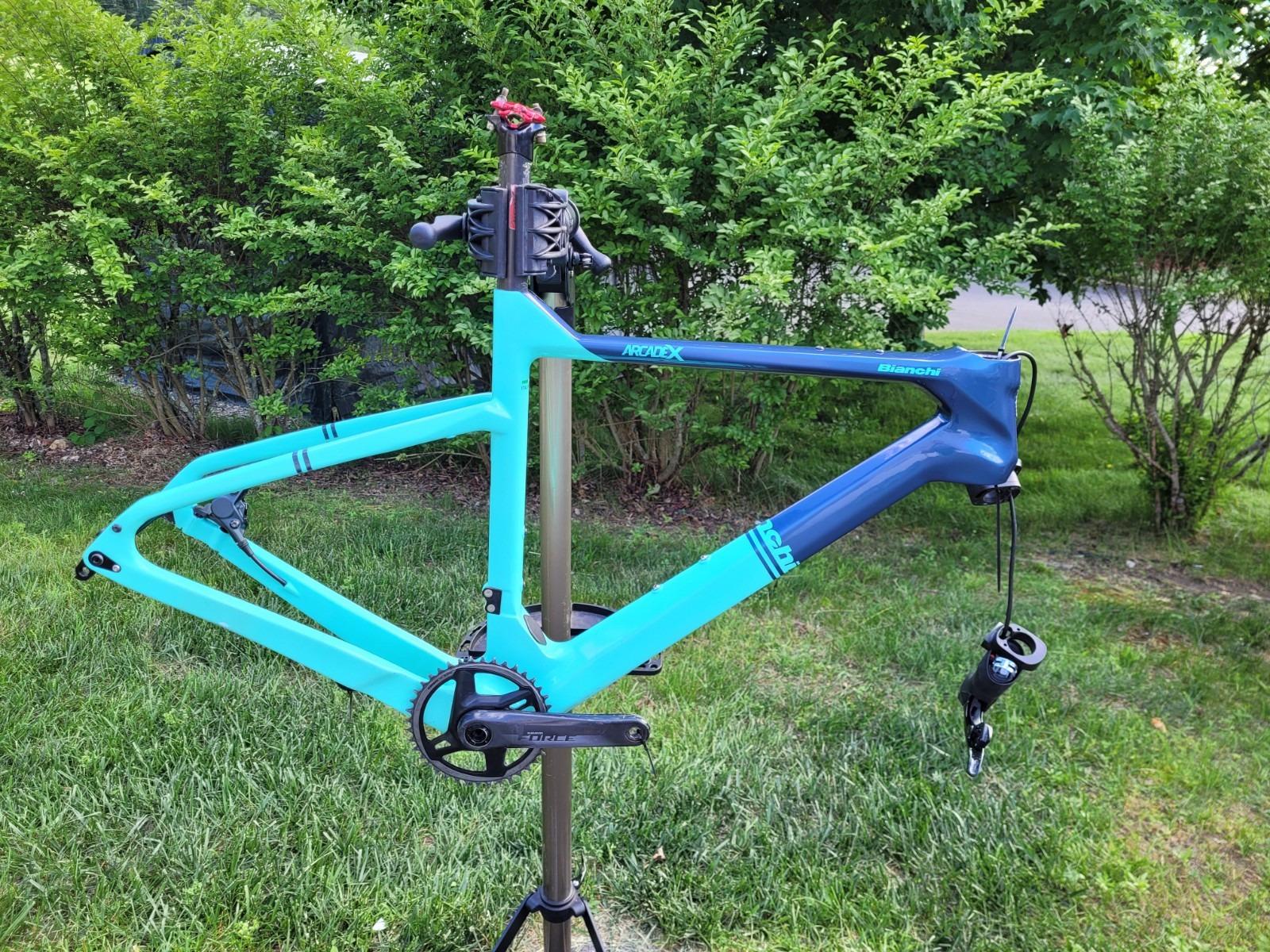 2023 Bianchi Arcadex Gravel Frame With SRAM Force Axs Components 