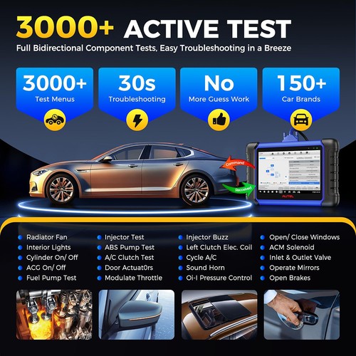 2026 Autel MaxiIM IM508S IMMO Key Programming Tool All System Diagnostic Scanner