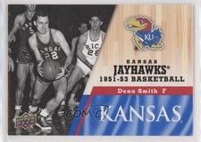 2013 Upper Deck University of Kansas Dean Smith #15 7j0