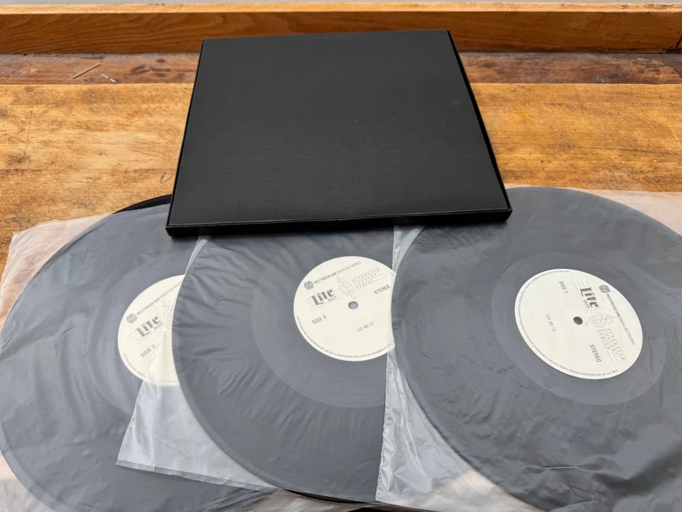 U2 SIMPLE MINDS : 3LP BOX-SET WESTWOOD ONE - RAINBOW WARRIORS - USA PROMO - Bild 4 von 4