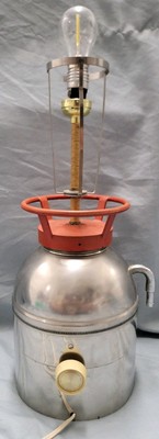 Vintage Fire Extinguisher Lamp.  Tested Working