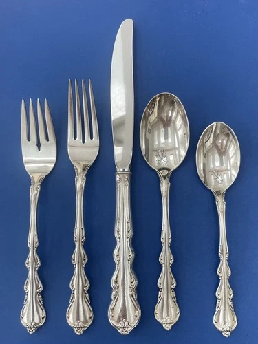 International Sterling Silver Angelique Individual 5 Piece Place Setting