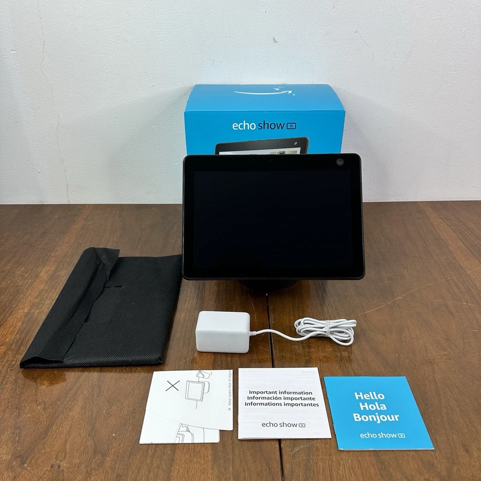 Amazon Echo Show 10 3. Generation T4E4AT Anthrazit Kabellos Alexa Smart Lautsprecher