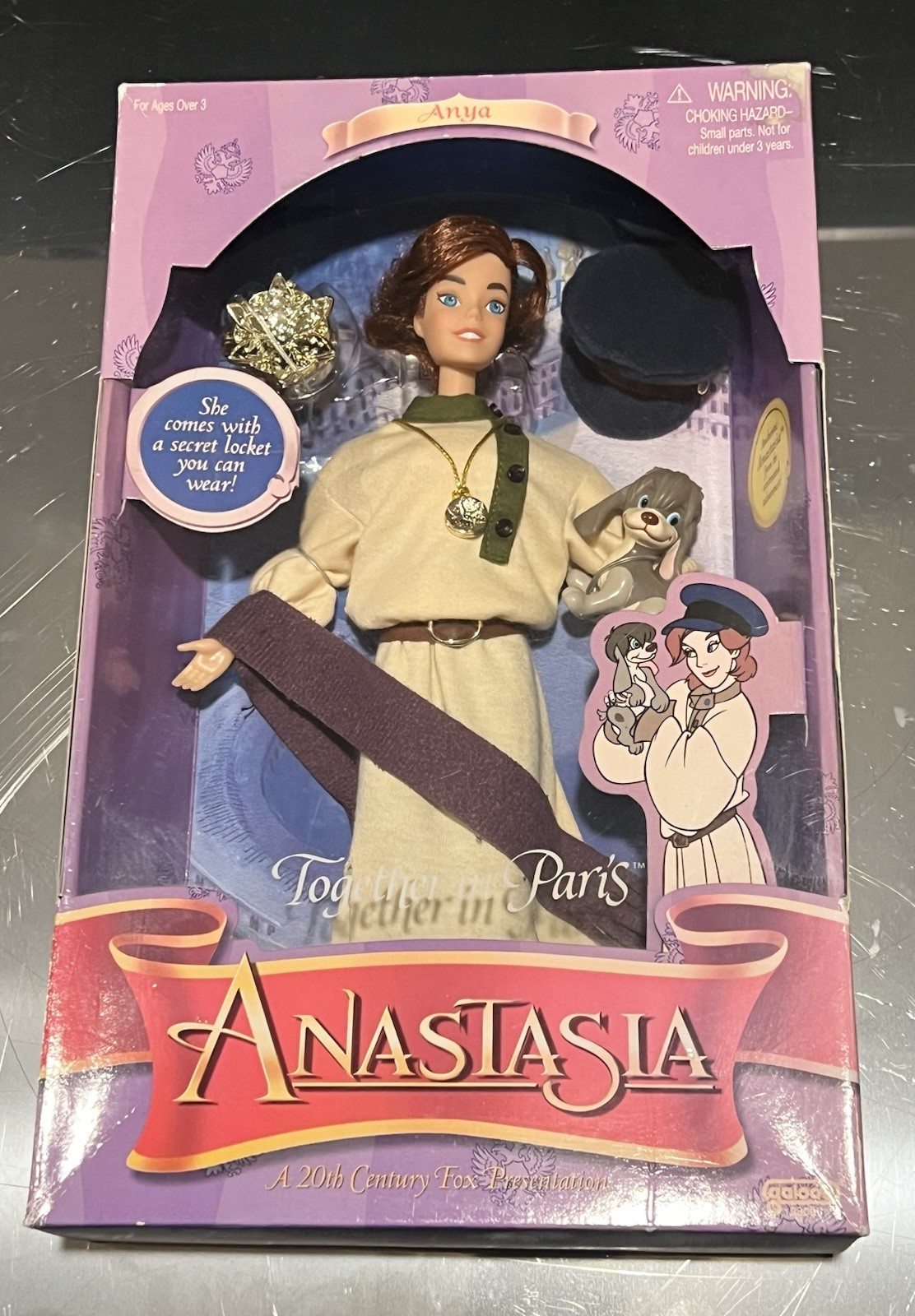 Vintage Anastasia Together In Paris Anya Collectible Doll by
