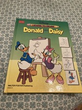 DONALD AND DAISY DISNEY LEARN TO DRAW SERIES Excellent Condition