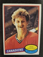 OPC 1980-81 Rod Langway RC #344 Montreal Canadiens Ex-Mint