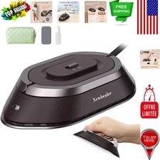 Versatile 100-240V Mini Dry Iron with Collapsible Handle - Perfect for Travelers