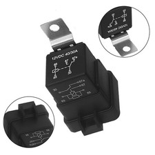 Sealed and Waterproof Automotive Relay 12V/24V 40A Compact and Reliable