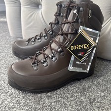 ITURRI COLD WET WEATHER BOOTS , Size 5 L , Goretex Combat Brown British Army NEW
