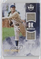 2018 Panini Diamond Kings DK Materials Holo Gold 3/10 Herb Pennock HOF 7xr