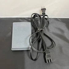 Electronic FDM FC-1902 Sewing Machine Foot Pedal Speed Control 3-Prong Grey