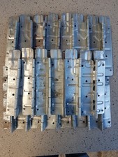 20 x Scharniere für Aufsatzrahmen Hochbeet, gebraucht verzinkt