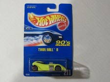 Hot Wheels 1991 Twin Mill II #211 Lime Green Sealed