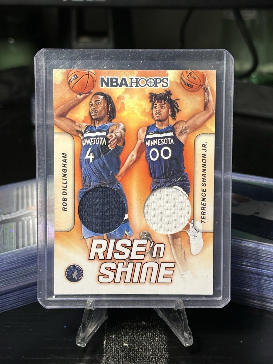 2024-25 Panini Nba Hoops - Rise N Shine Dual Memorabilia