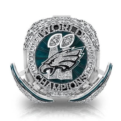 2025 NFL   Eagles Fan Collectors Ring Wing Out Size 9-11-13 #HURTS