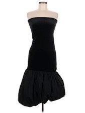 PrettyLittleThing Women Black Cocktail Dress 6
