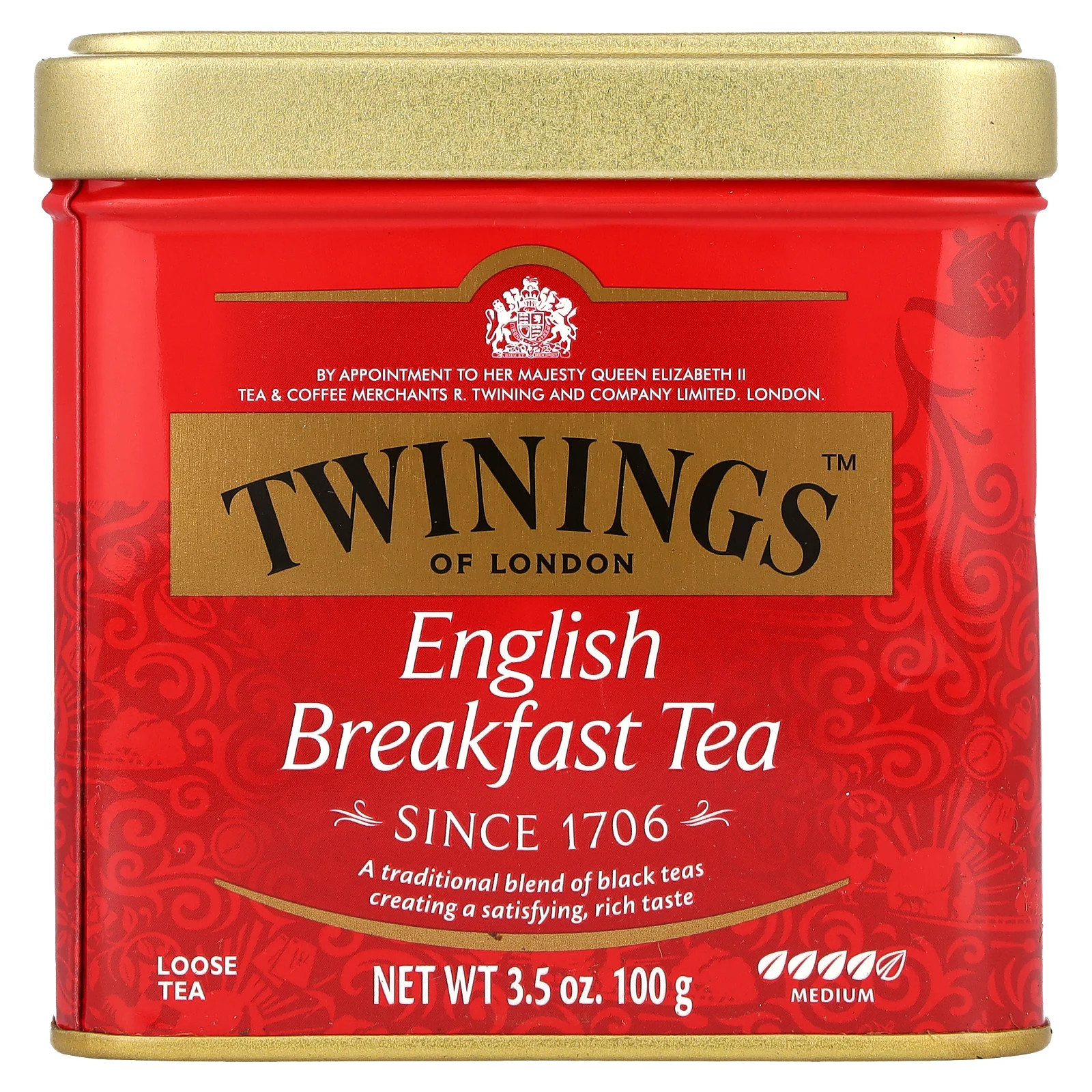 English Breakfast Loose Tea, 3.5 oz (100 g)