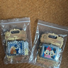 Auténtico prendedor HK Disney Happily Ever After 2025 Mickey Minnie Lady The Tramp