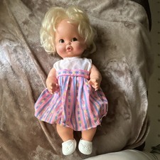 1969 Mattel baby doll with a pull cord in bow...