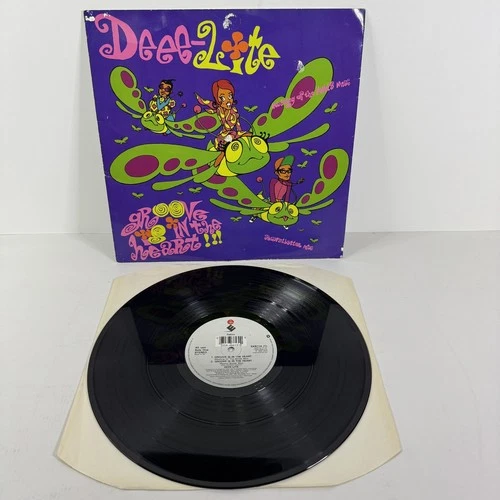 Deee Lite Groove Is In The Heart Vinyl 12” Single 1990 UK 4-track Elektra Record