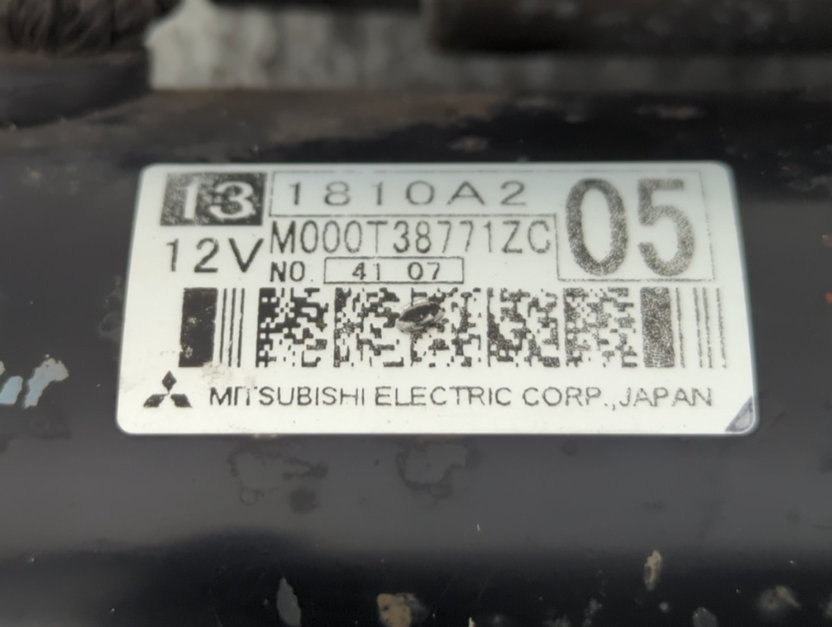 MITSUYO★ページ MITSUBISHI OUTLANDER III GGW GFW ZJ Starter Motor 1810A2 2.0