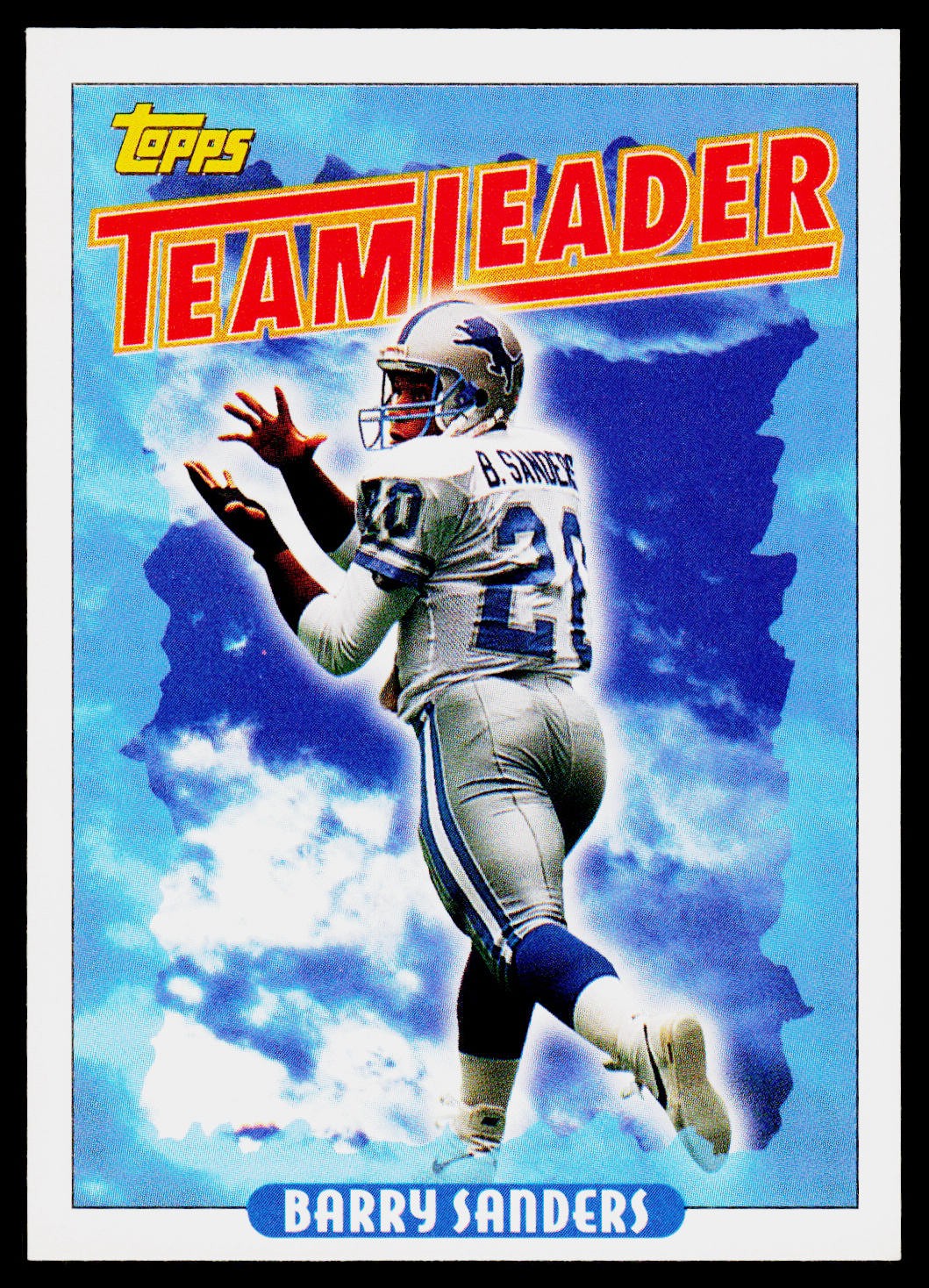 Barry Sanders #174 Football Cards 1993 Topps trading card — raw and PSA graded price guide