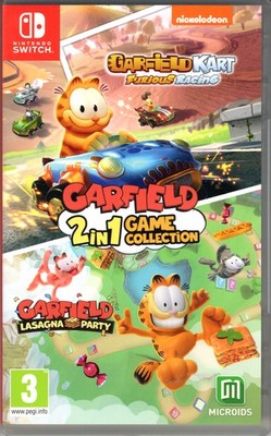 Garfield Lasagna Party + Garfield Kart Furious Racing for Nintendo Switch 